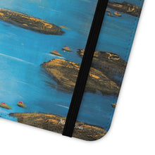 Load image into Gallery viewer, Moon River - PHONE CASE WALLET for Samsung & iPhones - by Kerry Sandhu Art