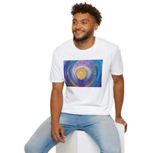 Load image into Gallery viewer, T-Shirt made from very soft materials, no side seams. Feels like bliss to wear! Many designs by Kerry Sandhu Art