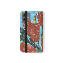 Load image into Gallery viewer, Rustic Bottle Brush - PHONE CASE WALLET - by Kerry Sandhu Art