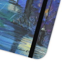 Load image into Gallery viewer, Colours of the Rain - PHONE CASE WALLET - by Kerry Sandhu Art