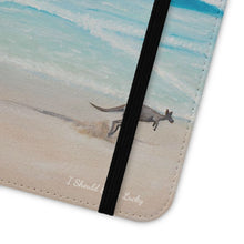 Load image into Gallery viewer, I Should Be So Lucky - PHONE CASE WALLET - by Kerry Sandhu Art