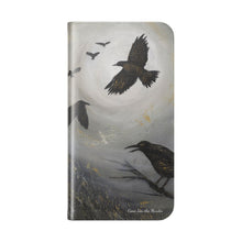 Load image into Gallery viewer, Come Join the Murder - PHONE CASE WALLET - by Kerry Sandhu Art