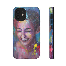 Load image into Gallery viewer, Raining Glitter - TOUGH PHONE CASES for Samsung & iPhones - by Kerry Sandhu Art