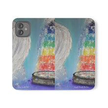 Load image into Gallery viewer, Angels Brought Me Here - PHONE CASE WALLET - by Kerry Sandhu Art