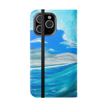 Load image into Gallery viewer, Ride the Wave - PHONE CASE WALLET - by Kerry Sandhu Art