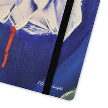 Load image into Gallery viewer, Life's Midnight - PHONE CASE WALLET - by Kerry Sandhu Art