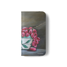 Load image into Gallery viewer, Bowl of Grapes - PHONE CASE WALLET for Samsung & iPhones - by Kerry Sandhu Art