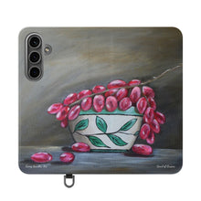 Load image into Gallery viewer, Bowl of Grapes - PHONE CASE WALLET for Samsung & iPhones - by Kerry Sandhu Art