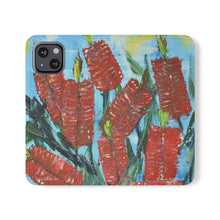 Load image into Gallery viewer, Rustic Bottle Brush - PHONE CASE WALLET - by Kerry Sandhu Art