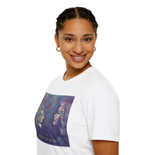 Load image into Gallery viewer, T-Shirt made from very soft materials, no side seams. Feels like bliss to wear! Many designs by Kerry Sandhu Art