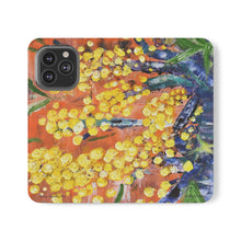 Load image into Gallery viewer, Rustic Wattle - PHONE CASE WALLET for Samsung & iPhones - by Kerry Sandhu Art