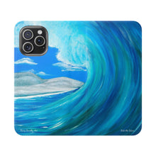 Load image into Gallery viewer, Ride the Wave - PHONE CASE WALLET - by Kerry Sandhu Art
