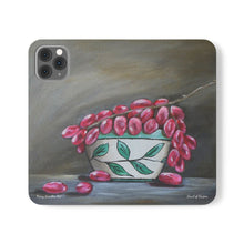 Load image into Gallery viewer, Bowl of Grapes - PHONE CASE WALLET for Samsung & iPhones - by Kerry Sandhu Art