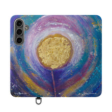 Load image into Gallery viewer, Flower of Gratitude - PHONE CASE WALLET - by Kerry Sandhu Art