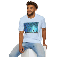 Load image into Gallery viewer, T-Shirt made from very soft materials, no side seams. Feels like bliss to wear! Many designs by Kerry Sandhu Art