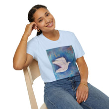 Load image into Gallery viewer, T-Shirt made from very soft materials, no side seams. Feels like bliss to wear! Many designs by Kerry Sandhu Art