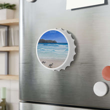 Load image into Gallery viewer, Plastic exterior w/ metallic bottom, magnetic back, 2 different opening mechanisms, matte finish. Art by Kerry Sandhu Art