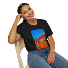 Load image into Gallery viewer, T-Shirt made from very soft materials, no side seams. Feels like bliss to wear! Many designs by Kerry Sandhu Art