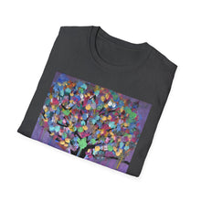 Load image into Gallery viewer, T-Shirt made from very soft materials, no side seams. Feels like bliss to wear! Many designs by Kerry Sandhu Art