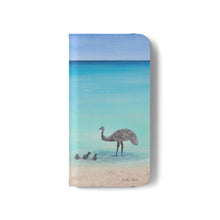 Load image into Gallery viewer, Surfin' Bird - PHONE CASE WALLET for Samsung & iPhones - by Kerry Sandhu Art