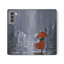 Load image into Gallery viewer, The Lady in Red - PHONE CASE WALLET - by Kerry Sandhu Art