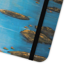 Load image into Gallery viewer, Moon River - PHONE CASE WALLET for Samsung & iPhones - by Kerry Sandhu Art