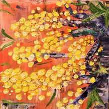 Load image into Gallery viewer, 'Rustic Wattle' - ORIGINAL ARTWORK - by Kerry Sandhu Art