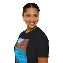 Load image into Gallery viewer, T-Shirt made from very soft materials, no side seams. Feels like bliss to wear! Many designs by Kerry Sandhu Art