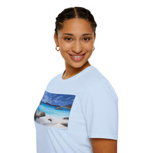 Load image into Gallery viewer, T-Shirt made from very soft materials, no side seams. Feels like bliss to wear! Many designs by Kerry Sandhu Art