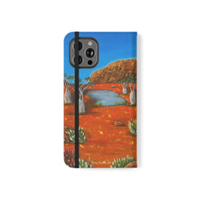 Load image into Gallery viewer, Beds Are Burning - PHONE CASE WALLET - by Kerry Sandhu Art