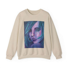 Load image into Gallery viewer, Sweatshirt 50/50 Cotton/Polyester, Medium-heavy fabric, Loose fit, true to size, Original art designs by Kerry Sandhu Art