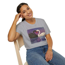 Load image into Gallery viewer, T-Shirt made from very soft materials, no side seams. Feels like bliss to wear! Many designs by Kerry Sandhu Art