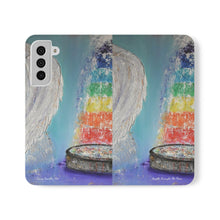 Load image into Gallery viewer, Angels Brought Me Here - PHONE CASE WALLET - by Kerry Sandhu Art