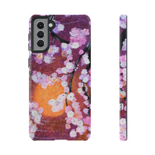 Load image into Gallery viewer, Cherry Blossom - TOUGH PHONE CASES for Samsung & iPhones - by Kerry Sandhu Art