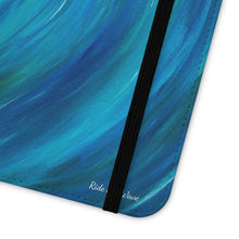 Load image into Gallery viewer, Ride the Wave - PHONE CASE WALLET - by Kerry Sandhu Art