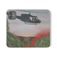 Load image into Gallery viewer, The Battle of Long Tan - PHONE CASE WALLET - by Kerry Sandhu Art