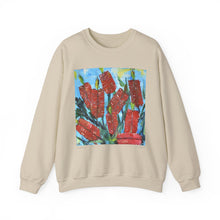 Load image into Gallery viewer, Sweatshirt 50/50 Cotton/Polyester, Medium-heavy fabric, Loose fit, true to size, Original art designs by Kerry Sandhu Art