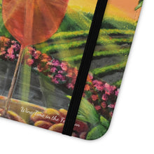 Load image into Gallery viewer, Wine Time in the Ferguson - PHONE CASE WALLET - by Kerry Sandhu Art