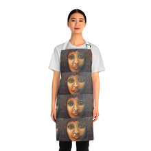 Load image into Gallery viewer, Apron - lightweight, silky finish 100% polyester, two front pockets. Many original artwork designs by Kerry Sandhu Art