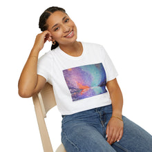 Load image into Gallery viewer, T-Shirt made from very soft materials, no side seams. Feels like bliss to wear! Many designs by Kerry Sandhu Art