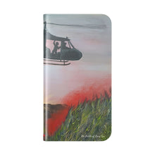 Load image into Gallery viewer, The Battle of Long Tan - PHONE CASE WALLET - by Kerry Sandhu Art