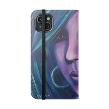 Load image into Gallery viewer, Psychosonic Cindy - PHONE CASE WALLET - by Kerry Sandhu Art