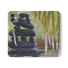 Load image into Gallery viewer, Zen Pond - PHONE CASE WALLET for Samsung & iPhones - by Kerry Sandhu Art