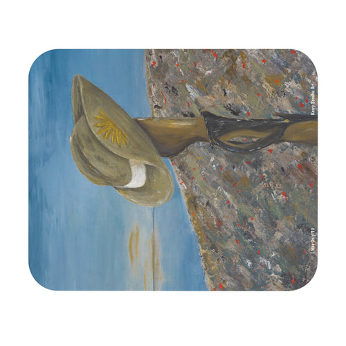 Stylish & comfortable mousepads. Rubber base, has a firm grip on the desk, w/ stain-resistant design by Kerry Sandhu Art