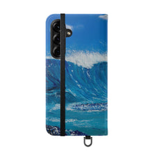 Load image into Gallery viewer, Wipe Out - PHONE CASE WALLET for Samsung & iPhones - by Kerry Sandhu Art