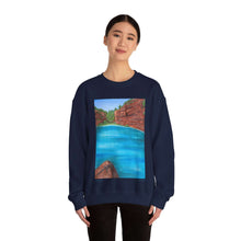Load image into Gallery viewer, Sweatshirt 50/50 Cotton/Polyester, Medium-heavy fabric, Loose fit, true to size, Original art designs by Kerry Sandhu Art