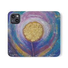 Load image into Gallery viewer, Flower of Gratitude - PHONE CASE WALLET - by Kerry Sandhu Art
