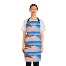 Load image into Gallery viewer, Apron - lightweight, silky finish 100% polyester, two front pockets. Many original artwork designs by Kerry Sandhu Art
