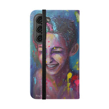 Load image into Gallery viewer, Raining Glitter - PHONE CASE WALLET for Samsung & iPhones - by Kerry Sandhu Art