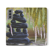 Load image into Gallery viewer, Zen Pond - PHONE CASE WALLET for Samsung & iPhones - by Kerry Sandhu Art